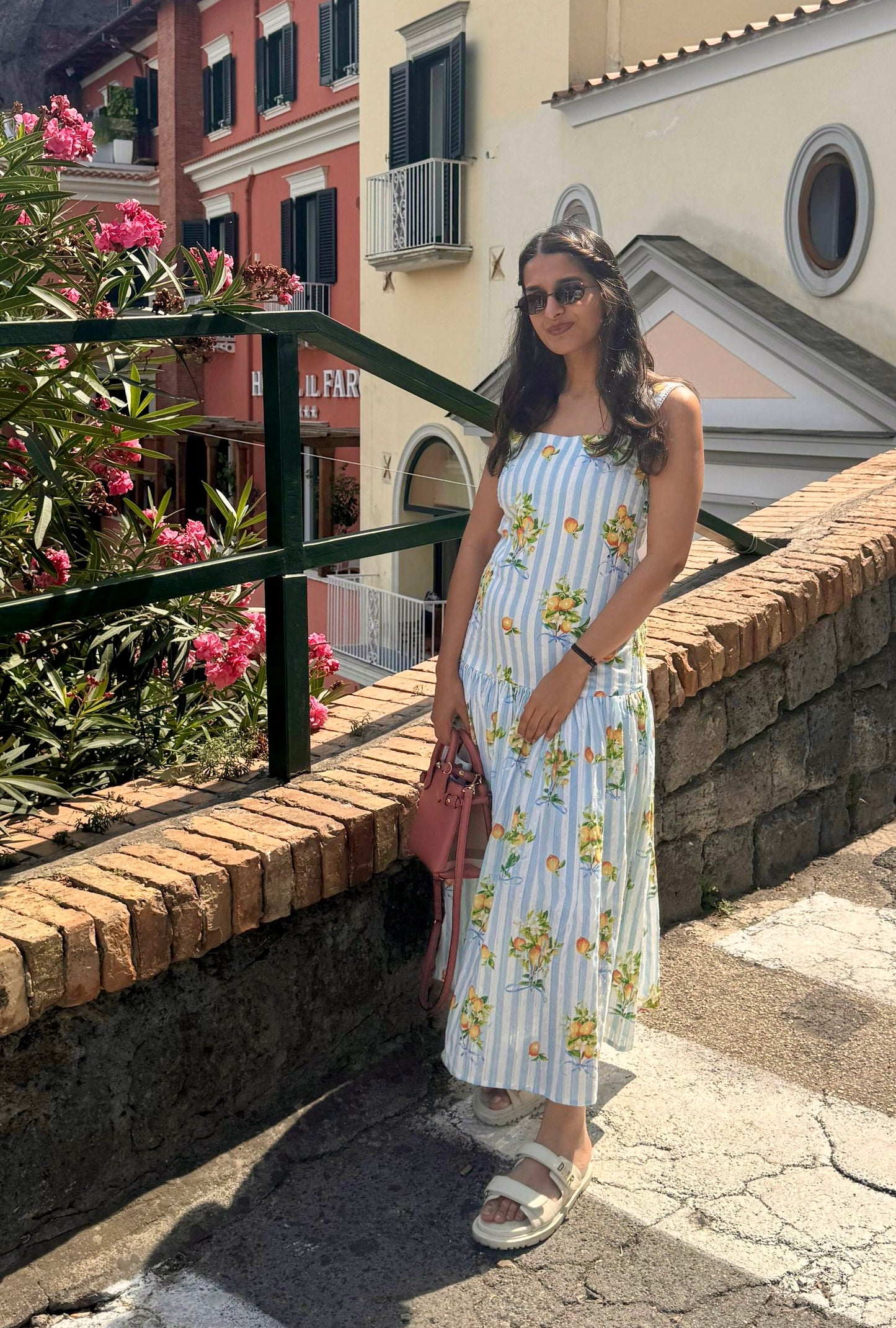 Citrus lemon dress