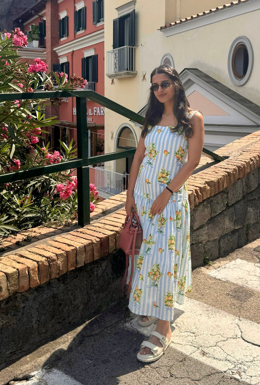 Citrus lemon dress