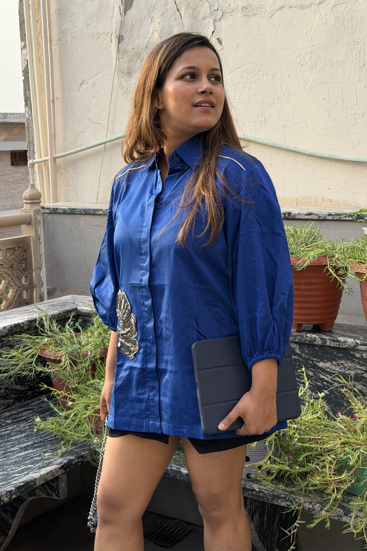Statement Bloom Shirt