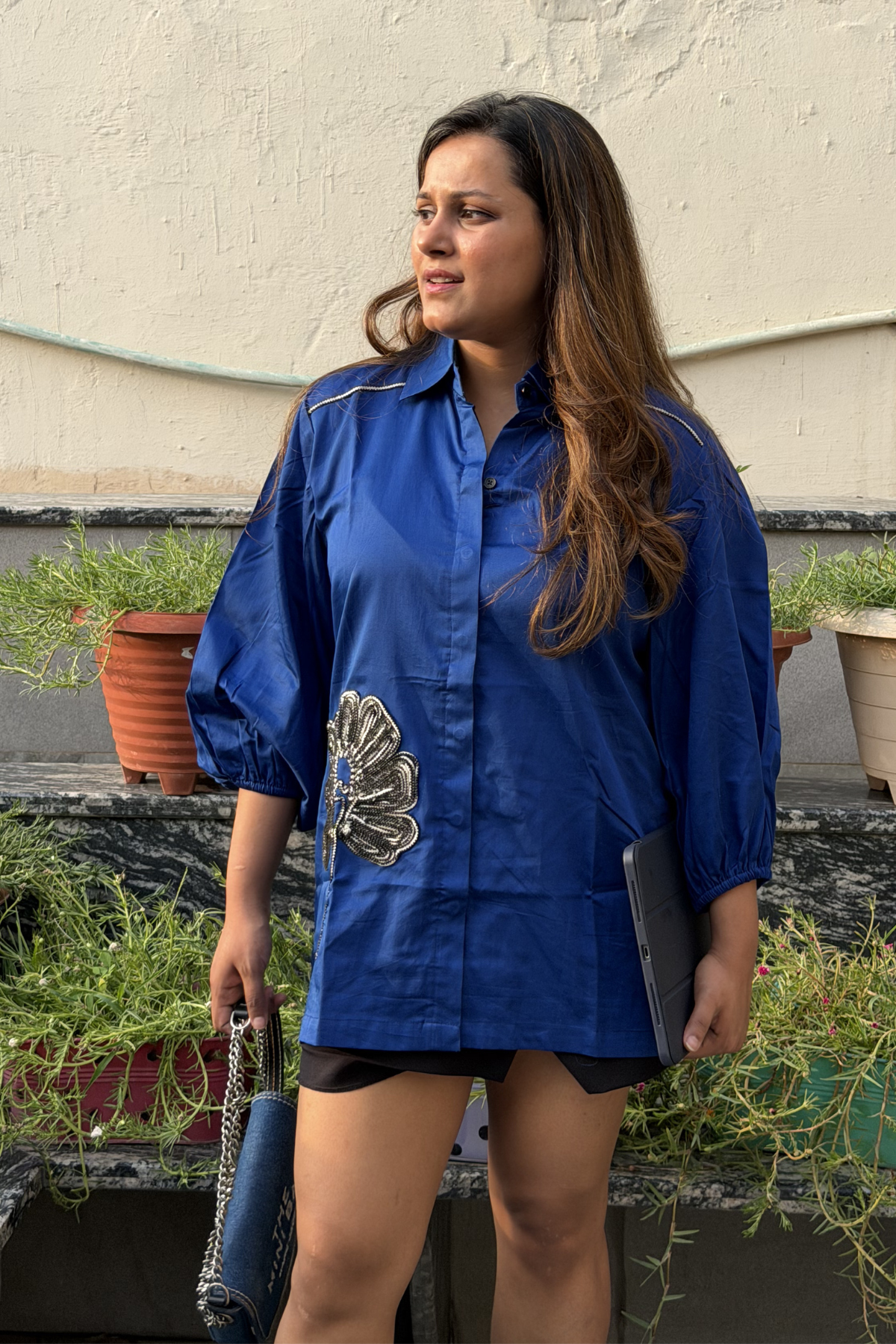 Statement Bloom Shirt