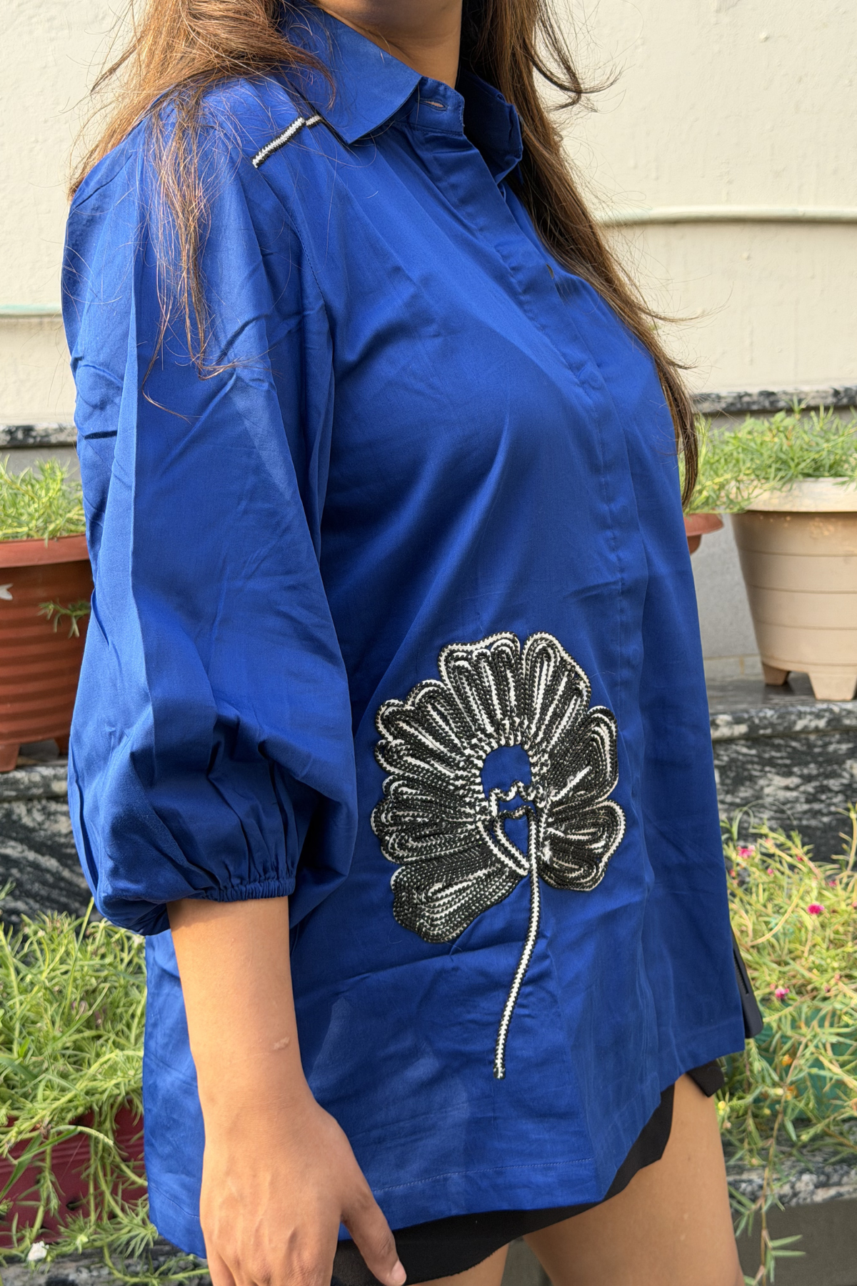 Statement Bloom Shirt